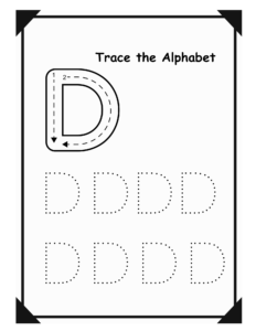 Tracing Alphabet 