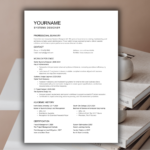 Systems Designer Resume Template (ATS-Friendly)
