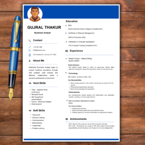 Business Analyst Fresher's Resume