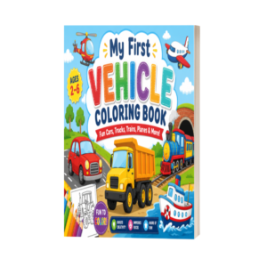 My First Vehicle Coloring Book
