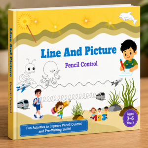 Line and Picture: Pencil Control Activity Book