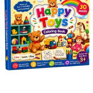 Happy Toys Coloring Book